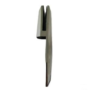 Side Mount Glass Railing Spigot | Heavy Duty Square Mini Post for Swimming Pool Fencing & Balcony Balustrades