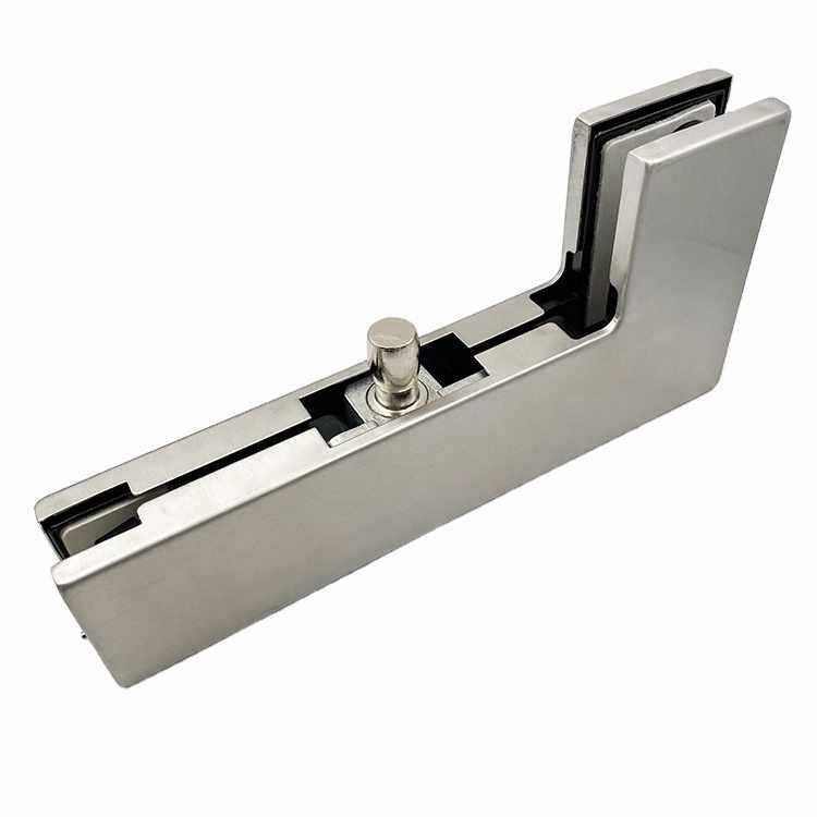 L-Shape Glass Patch Fitting | Stainless Steel Overpanel & Side Panel Connector for Frameless Glass Doors