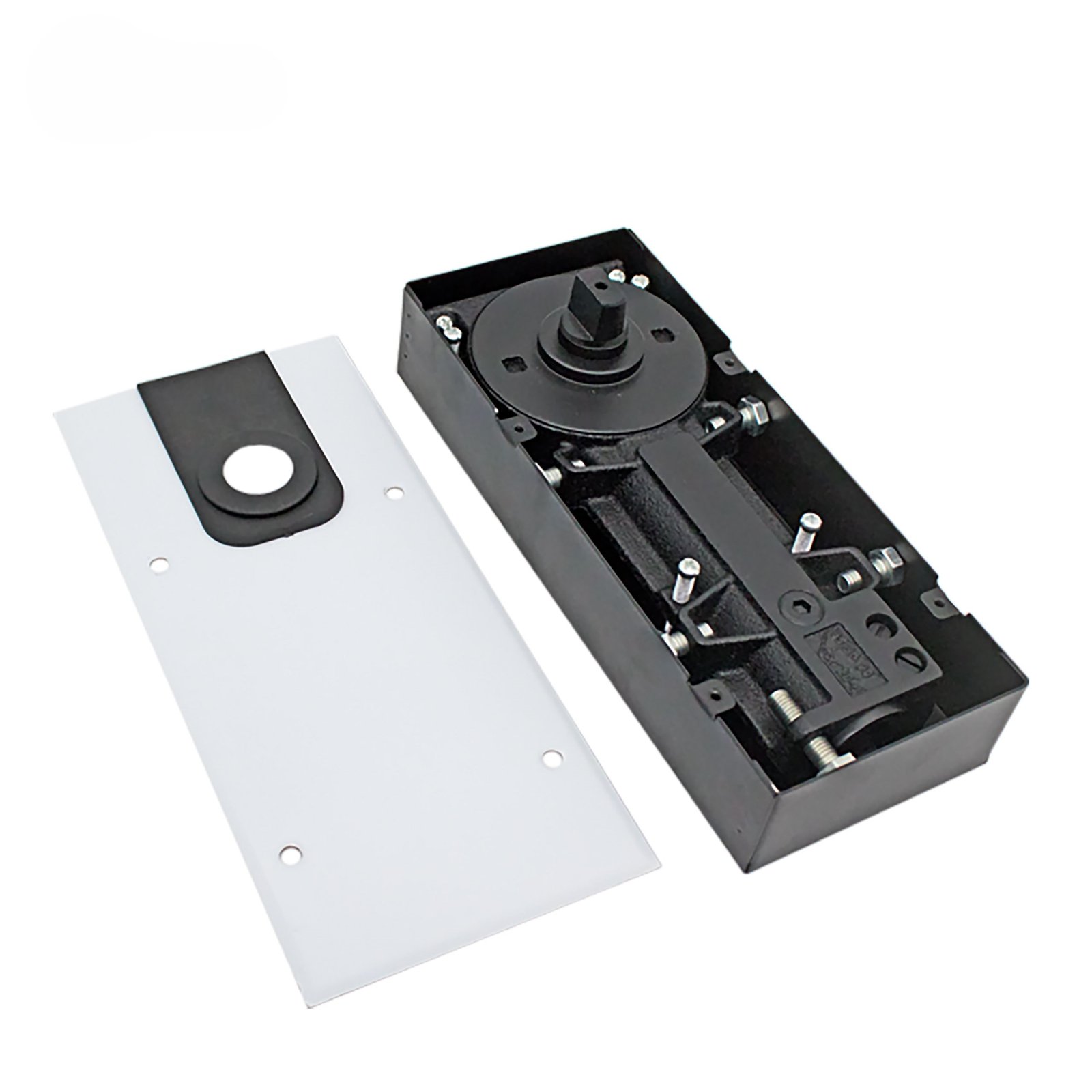 100KG MT-220 Power Adjustable Floor Hinge | 90-100KG Glass Door Hydraulic Floor Spring