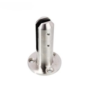 Round Glass Pool Fencing Spigot | Heavy Duty Deck Mount Balustrade Clamp for 12mm Tempered Glass