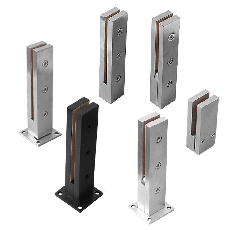 Adjustable Glass Railing Spigot | Heavy Duty Pool Fence Balustrade Post with Precision Alignment Technology