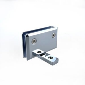 360 Degree Swivel Pivot Shower Hinge | Zinc Alloy Top & Bottom Glass Door Hinge