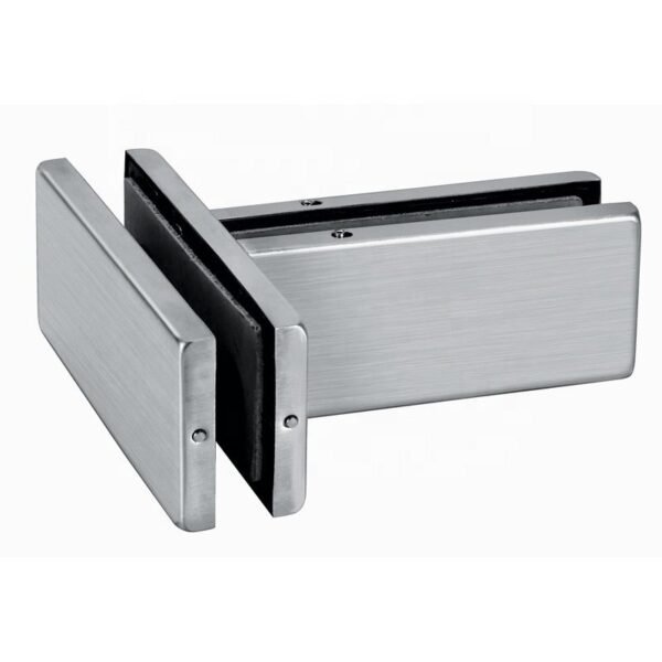 L-Shape Glass Patch Fitting with Pivot Pin | Heavy-Duty Overpanel ...