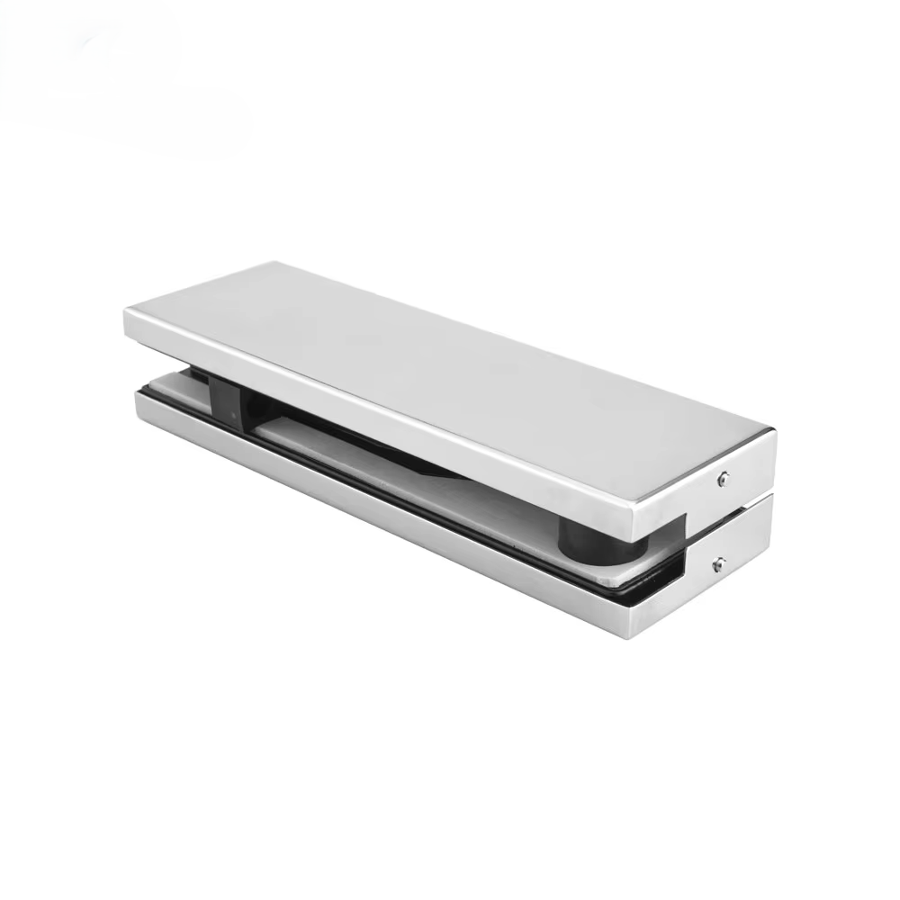 Stainless Steel 304 Patch Fitting | Standard Top/Bottom Glass Door Clamp