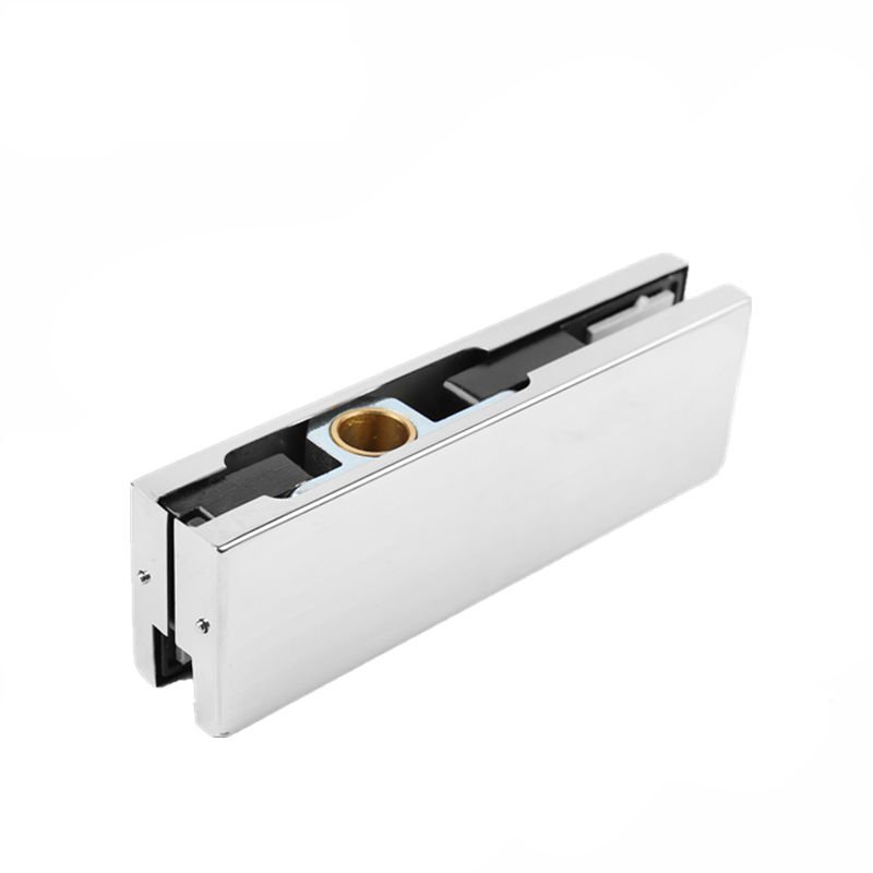 Top Patch Fitting with Brass Bushing | Heavy-Duty Glass Door Hinge for Smooth Pivot Motion