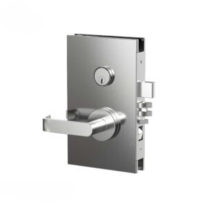 ANSI/UL Certified Heavy Duty Glass Door Mortise Patch Lock | High-Security Commercial Lever Lock with Fire Rating