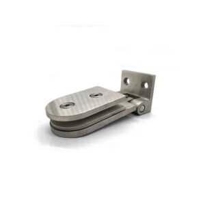 U-Shape Glass Shower Hinge | Fish-Mouth Pivot Door Hinge for Frameless Glass