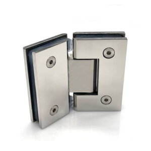 135 Degree Glass to Glass Shower Hinge | Heavy Duty Neo-Angle Pivot
