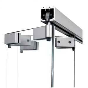 Interior Bifold Sliding Door Kit | Tempered Glass Folding System Hardware