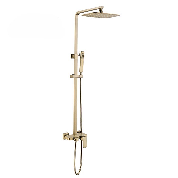 Luxury Rainfall Thermostatic Shower Faucet Set | Brass Shower Mixer System