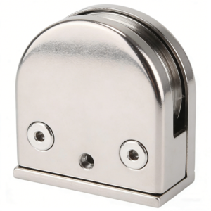 90 Degree Glass to Wall Clamp | Heavy Duty Shower Bracket