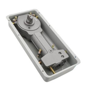 MT-18 Anti-Vibration Glass Door Floor Spring | Heavy-Duty Premium Double Action Hydraulic Set