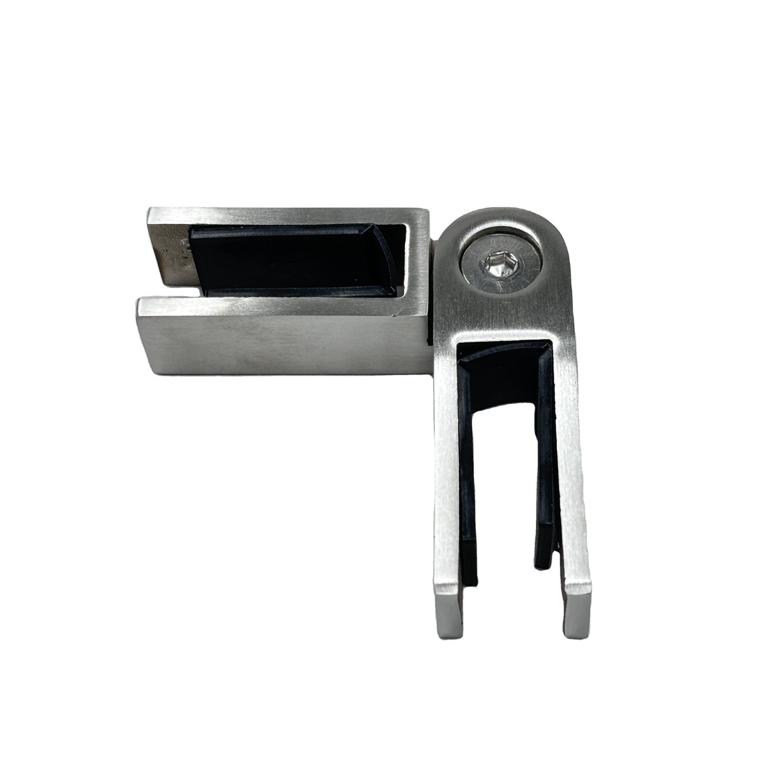 Adjustable Glass to Glass Clamp | Stainless Steel Swivel Connector