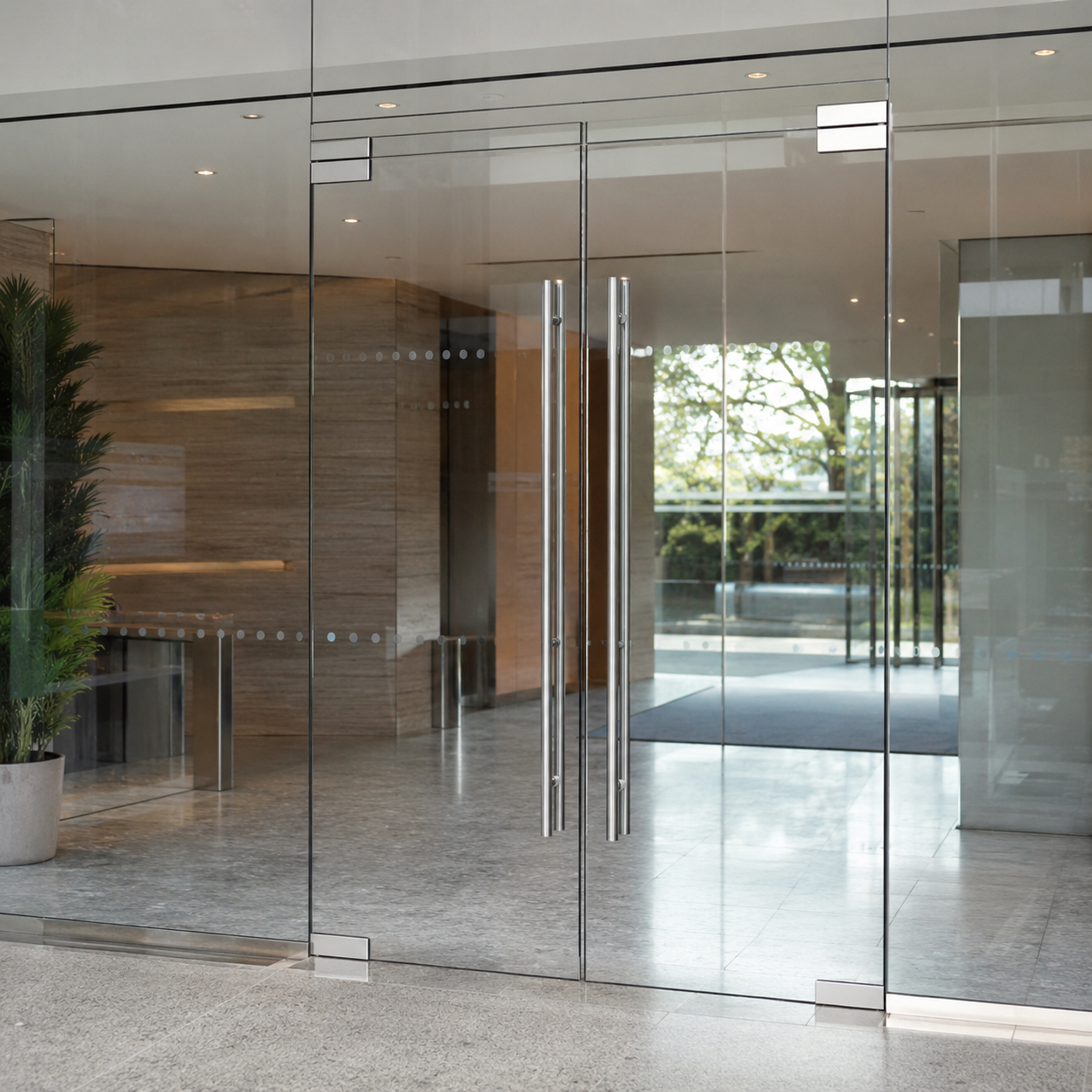 How to Choose the Right Floor Spring for Commercial Glass Doors