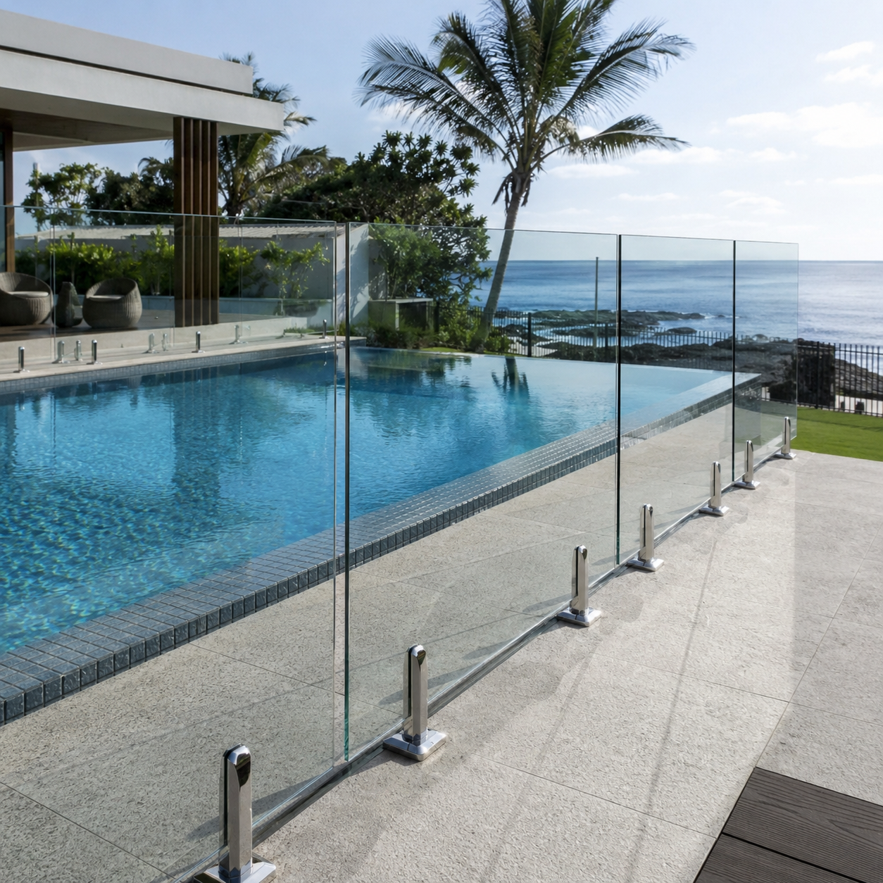 SS316 vs Duplex 2205 for Pool Fence and Glass Railing Hardware