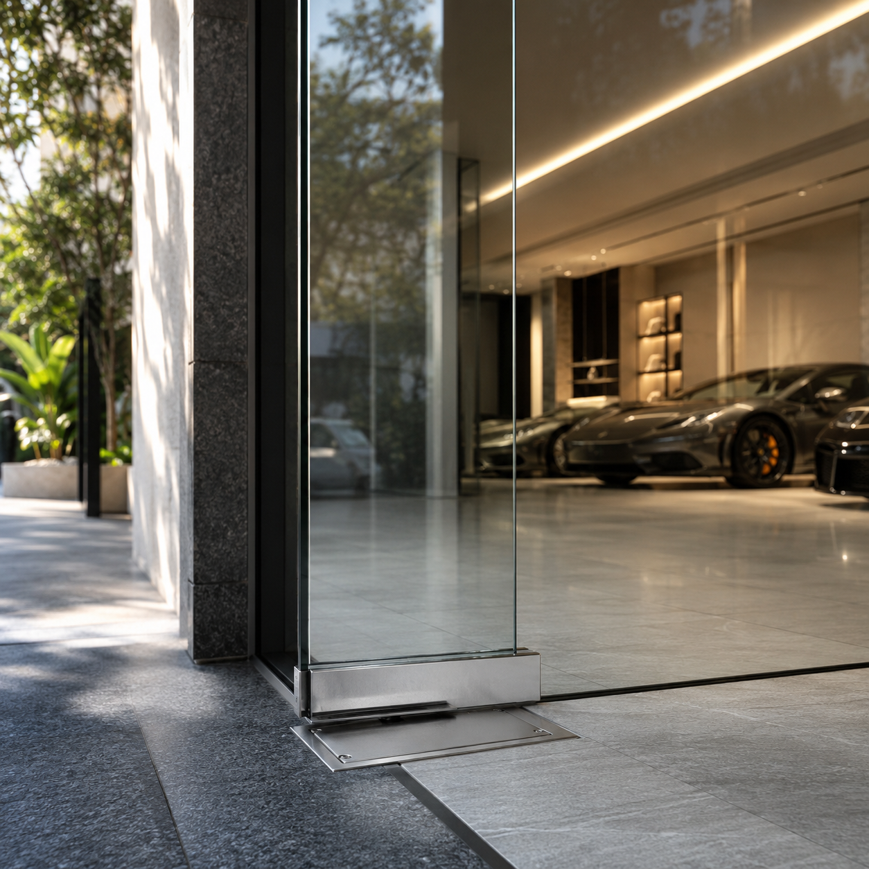 150kg vs 300kg vs 450kg Floor Springs: How to Specify Oversized Glass Doors