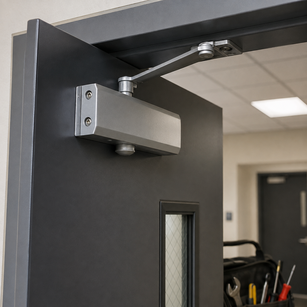 Commercial Door Closer Troubleshooting and Replacement Guide